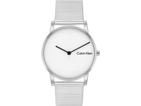 Men s Watch Calvin Klein 25100033 Silver Online Hot Sale