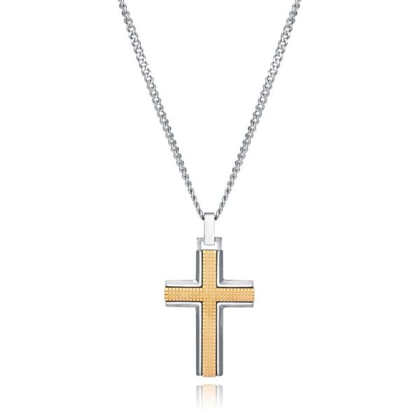 Men s Pendant Viceroy 75299C01012 Cross Hot on Sale