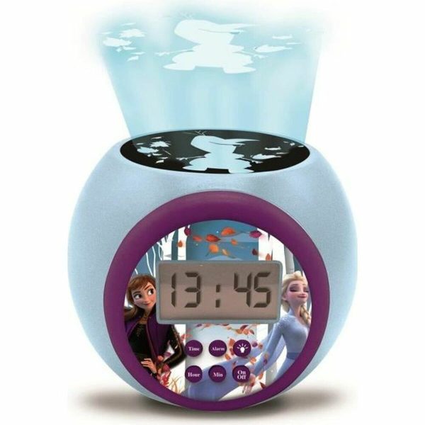 Alarm Clock Lexibook THE SNOW QUEEN Black Red Multicolour For Cheap