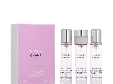 Women s Perfume Set Chanel Chance Eau Tendre 3 Pieces Online Sale