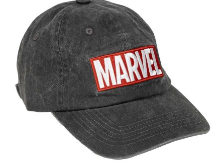 Sports Cap Marvel Black 58 cm Online now