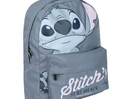 Casual Backpack Stitch Blue 32 x 4 x 42 cm For Cheap