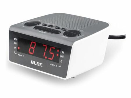 Clock-Radio ELBE CR-932 AM FM White Online