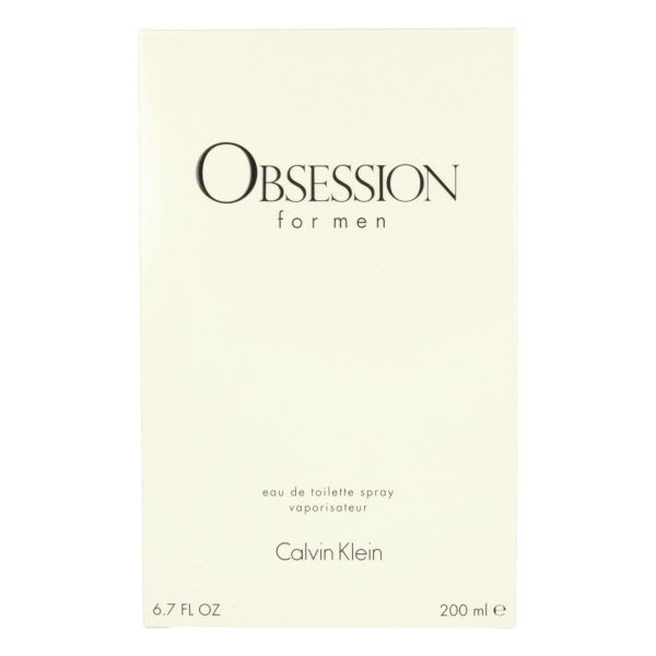 Men s Perfume Calvin Klein EDT 200 ml Obsession For Men on Sale