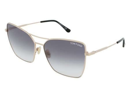 Ladies  Sunglasses Tom Ford FT0738 61 28B on Sale