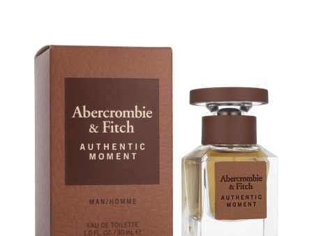 Men s Perfume Abercrombie & Fitch Authentic Moment Man EDT 30 ml For Discount