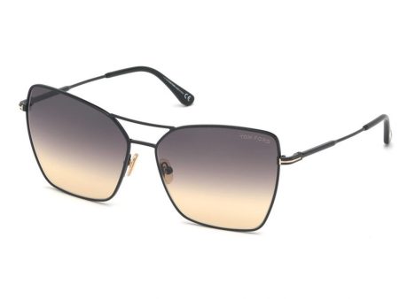 Ladies  Sunglasses Tom Ford FT0738 61 01B Discount