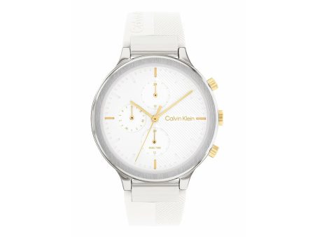 Men s Watch Calvin Klein 25200244 White For Cheap