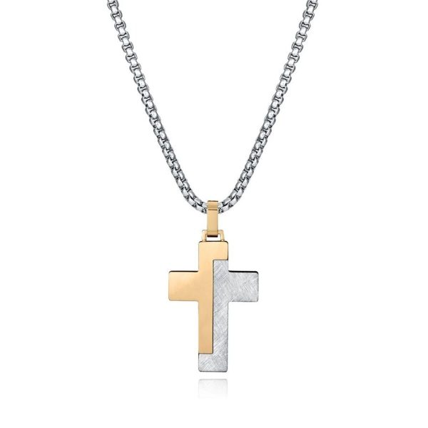 Men s Pendant Viceroy 75062C01012 Cross Online Sale