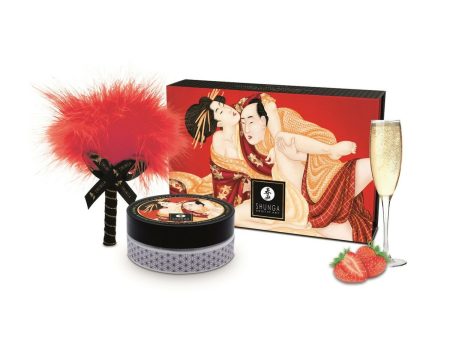 Sensual Powder Shunga CHAMPAGNE STRAWBERRIES 75 g Fashion