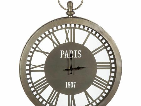 Wall Clock Alexandra House Living Black Metal 5 x 60 x 46 cm Cheap